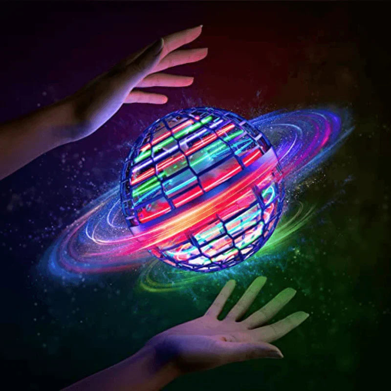 LED Flying Spinner Ball Toy