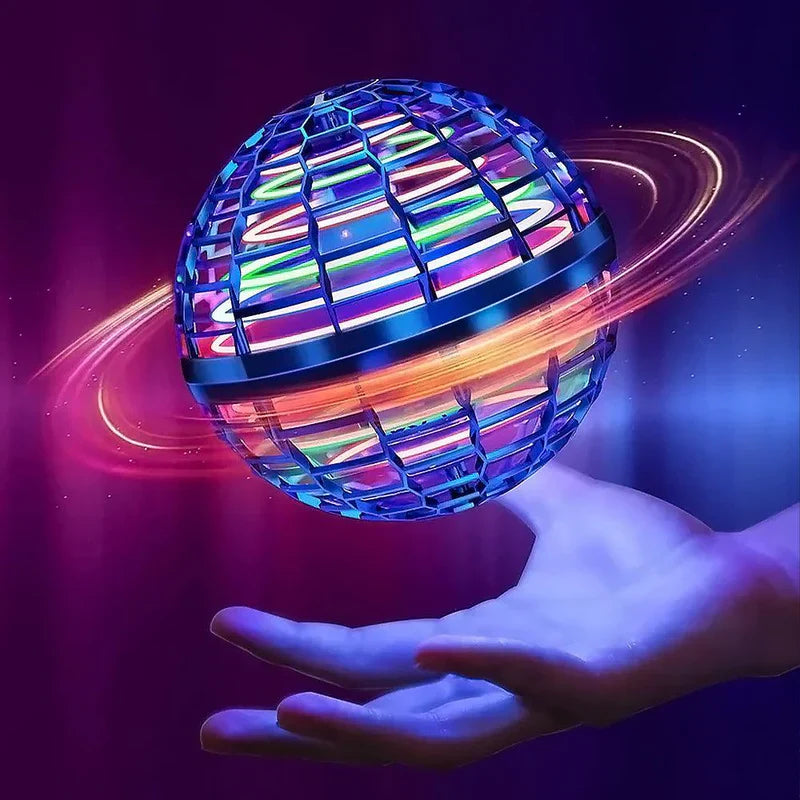 LED Flying Spinner Ball Toy