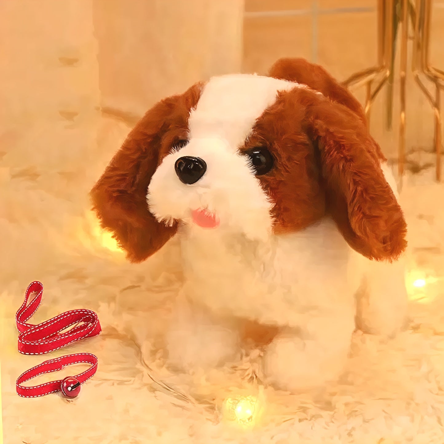 Robot Dog Plush Electronic Walking Toy