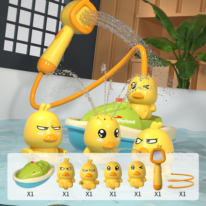 Baby Bath Toy Duck with Water Sprayer