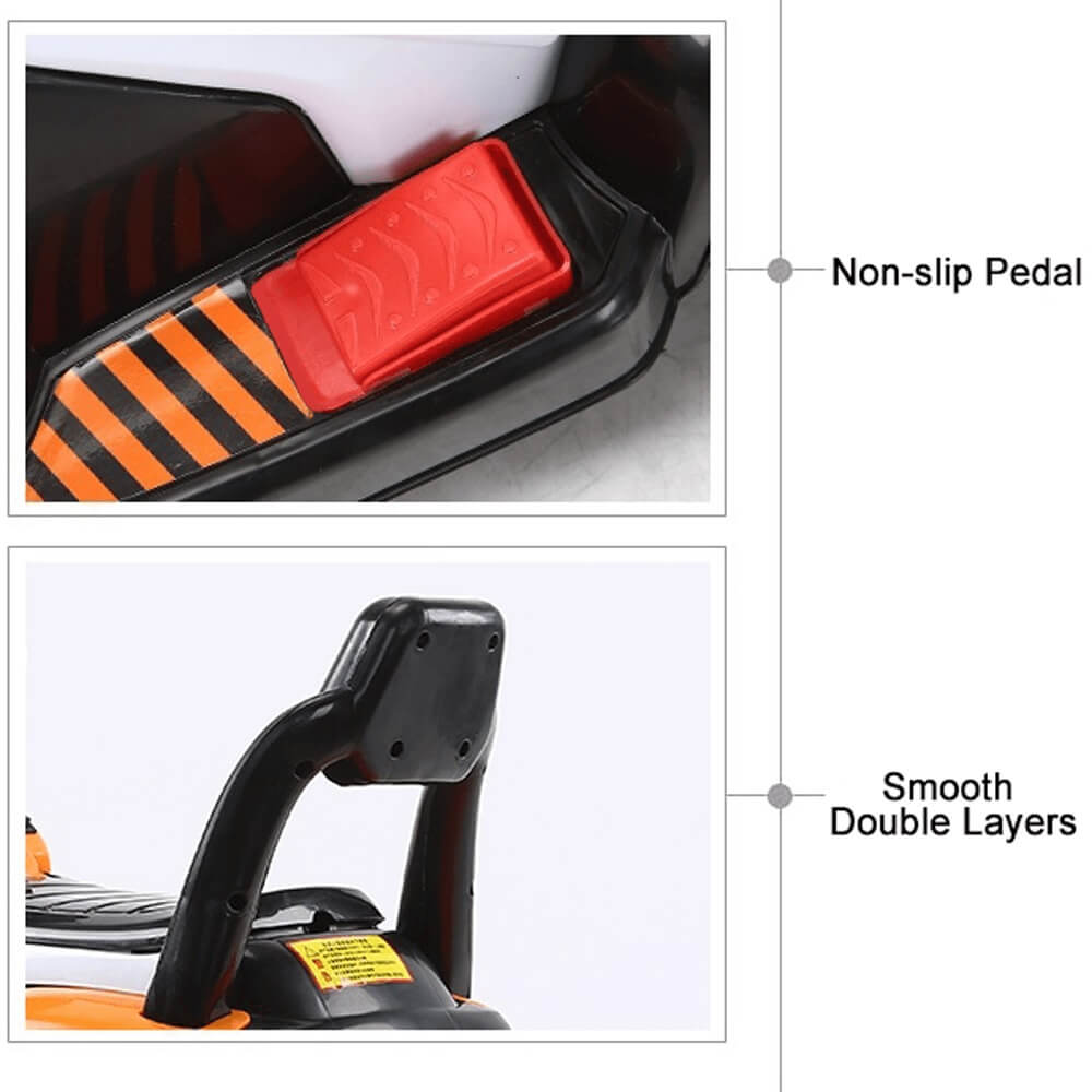 Electric Ride On Excavator Toy Christmas Gift