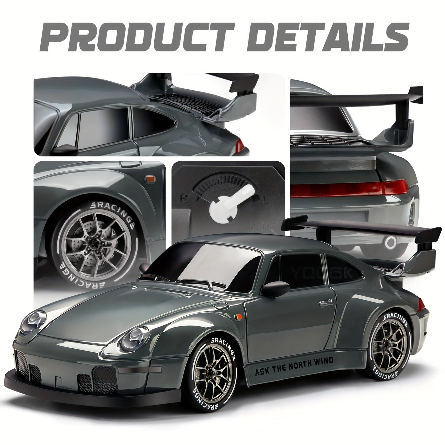 Remote Control Drift Car with Racing Kit