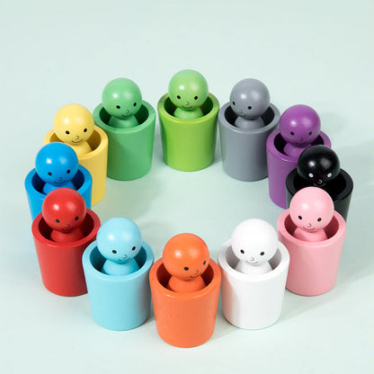 Wooden Colour Sorting Educational Toy