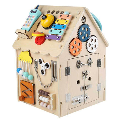 Wooden Kids Activity Learning Play Centre