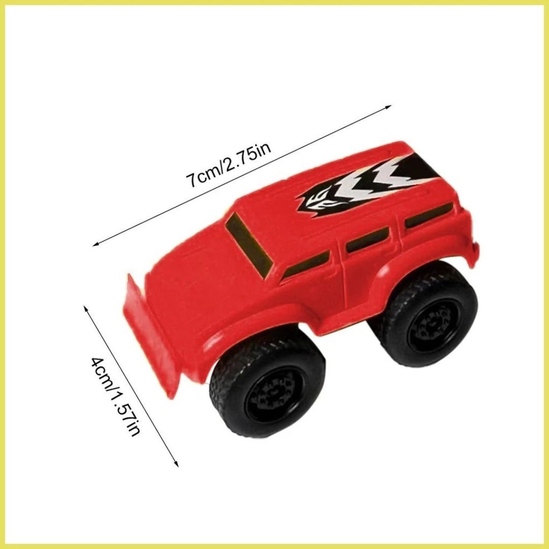 Toy Cars with Magnetic Wall Climbing Action